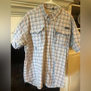 Mens Columbia short sleeve pfg shirt
